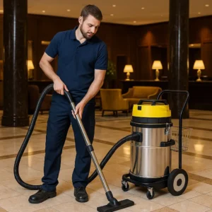 جاروبرقی صنعتی سه موتوره