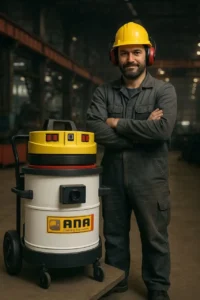 جاروبرقی صنعتی پرقدرت کارواش