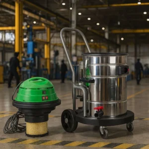 جاروبرقی صنعتی دو موتوره