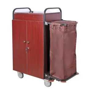 ترولی خانه داری هتلی
