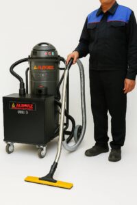 جاروبرقی صنعتی سه فاز برای کار مداوم