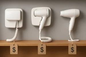 قیمت خرید انواع سشوار دیواری و هتلی