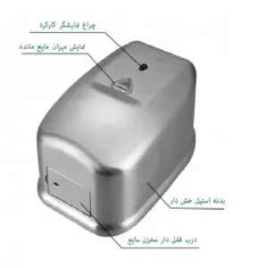 صابونریز چشمی هوشمند R120