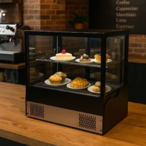 یخچال ویترینی کوچک استیل از بوژان صنعت