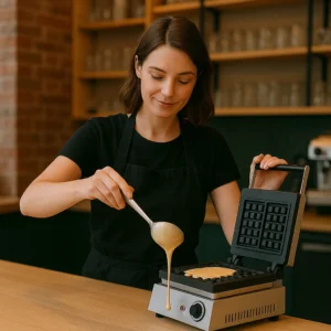 وافل ساز صنعتی برقی در بوژان صنعت