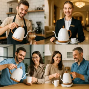 کاربرد های کتری برقی مخصوص قهوه