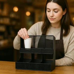 استند لیوان کافه فلزی در بوژان صنعت