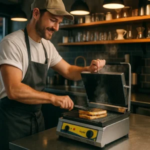 دستگاه پنینی تک‌درب در بوژان صنعت