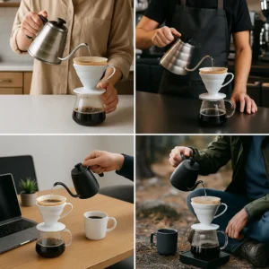 دریپر قهوه هرمی هاریو در بوژان صنعت