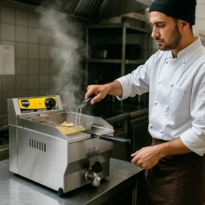 سرخ‌کن ده لیتری در بوژان صنعت