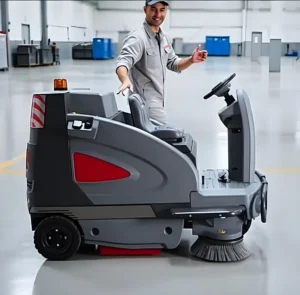 سوییپر سرنشیندار صنعتی