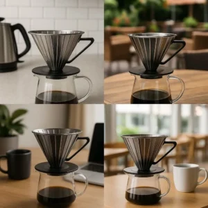 کاربرد های دریپر قهوه دستی پوراور