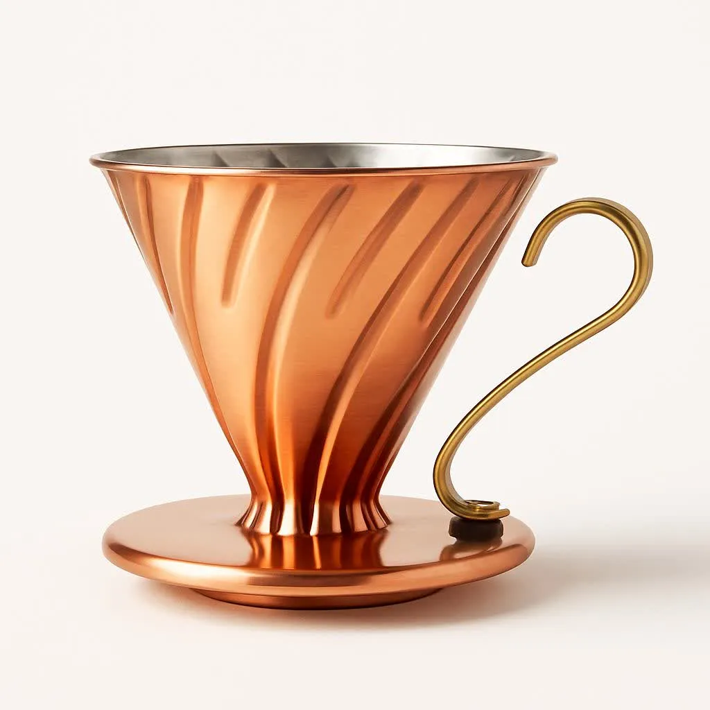 دریپر V60 مسی هاریو از جنس مس