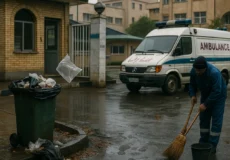 پروژه نظافت بیمارستان شمس آذر ارومیه