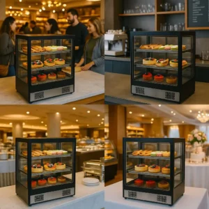 کاربرد های یخچال ویترینی استیل رومیزی