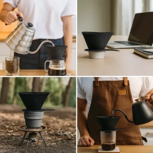 دم‌افزار سیلیکونی V60 در بوژان صنعت