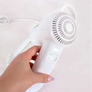 سشوار دیواری هتلی مشکی