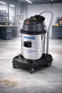 جاروبرقی نیمه صنعتی خاک تک موتور بدنه استیل با ظرفیت مخزن 30 لیتری مدل BA301D