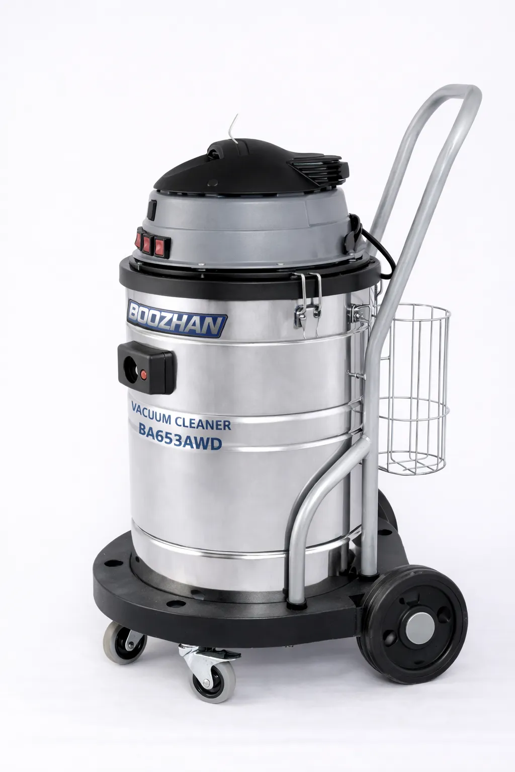 jaroobarghi-sanati-se-motor جاروبرقی صنعتی سه موتور آب و خاک مدل BA653AWD برند بوژان پر قدرت