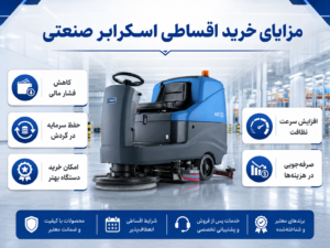 خرید اقساطی اسکرابر صنعتی
